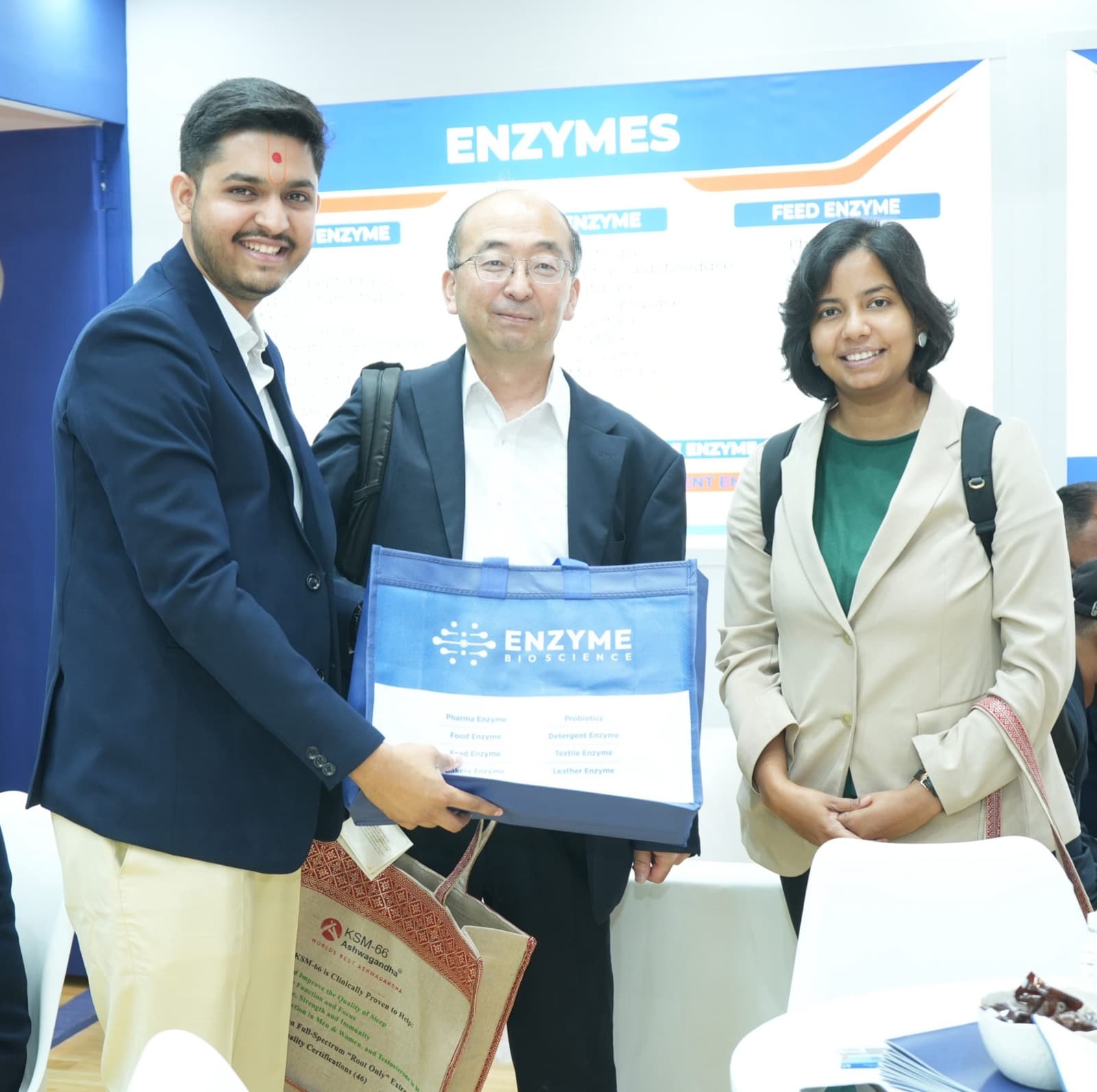 Enzyme Bioscience at an international exhibition — photo 1