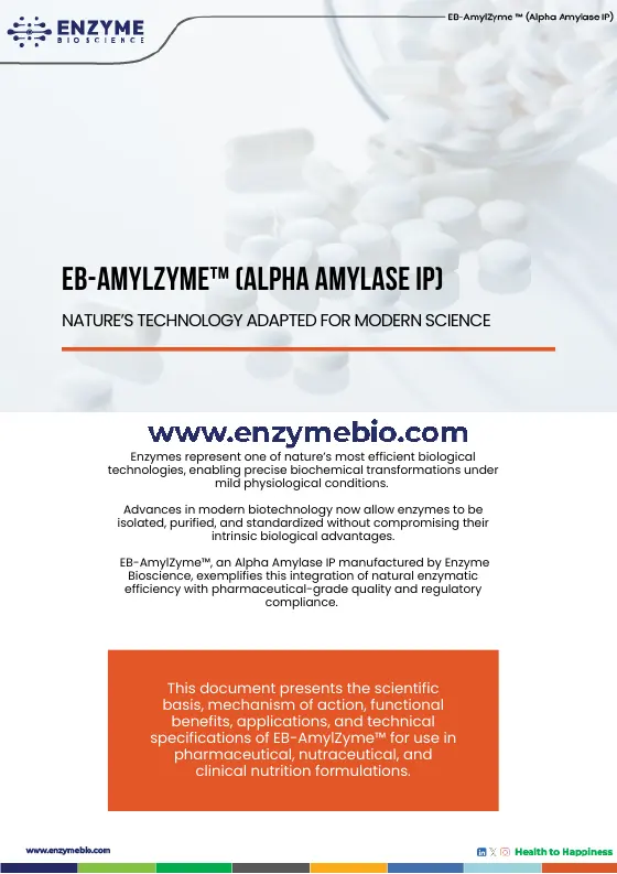 Cover of the EB-AmylZyme™ literature