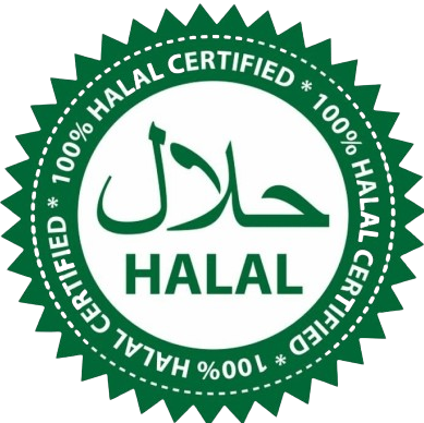 Halal certification logo - EnzymeBio